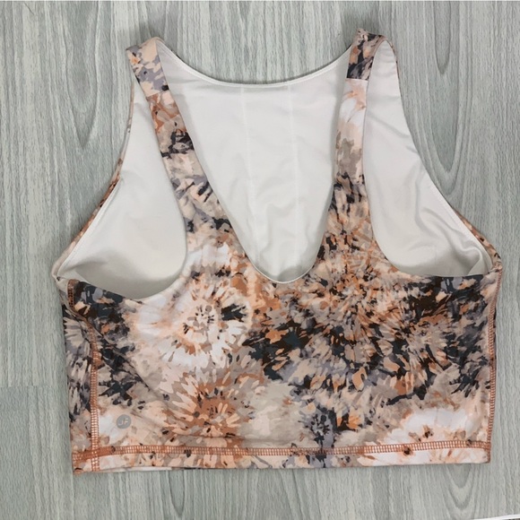 Joe Fresh Active Tie-Dye Racerback Sports Bra - Picture 2 of 4